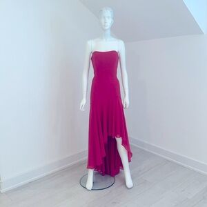 NWT SAMPLE SALE After Six Posie (muted Fuschia) size 10 Nu-georgette PRISTINE